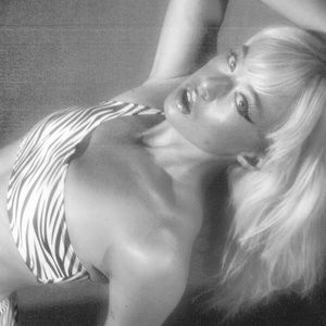 SOLD!!! Zebra print Oneone swimwear bikini set